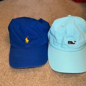 Vineyard Vines & Ralph Lauren Polo baseball hats